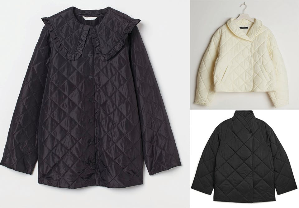 KORTE QUILTEDE JAKKER quiltet jakke hm arket gina tricot